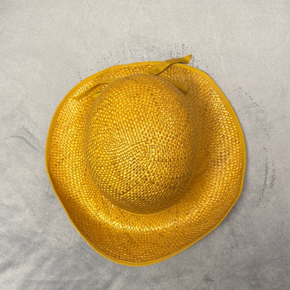 Stylish Yellow Betmar Straw Hat